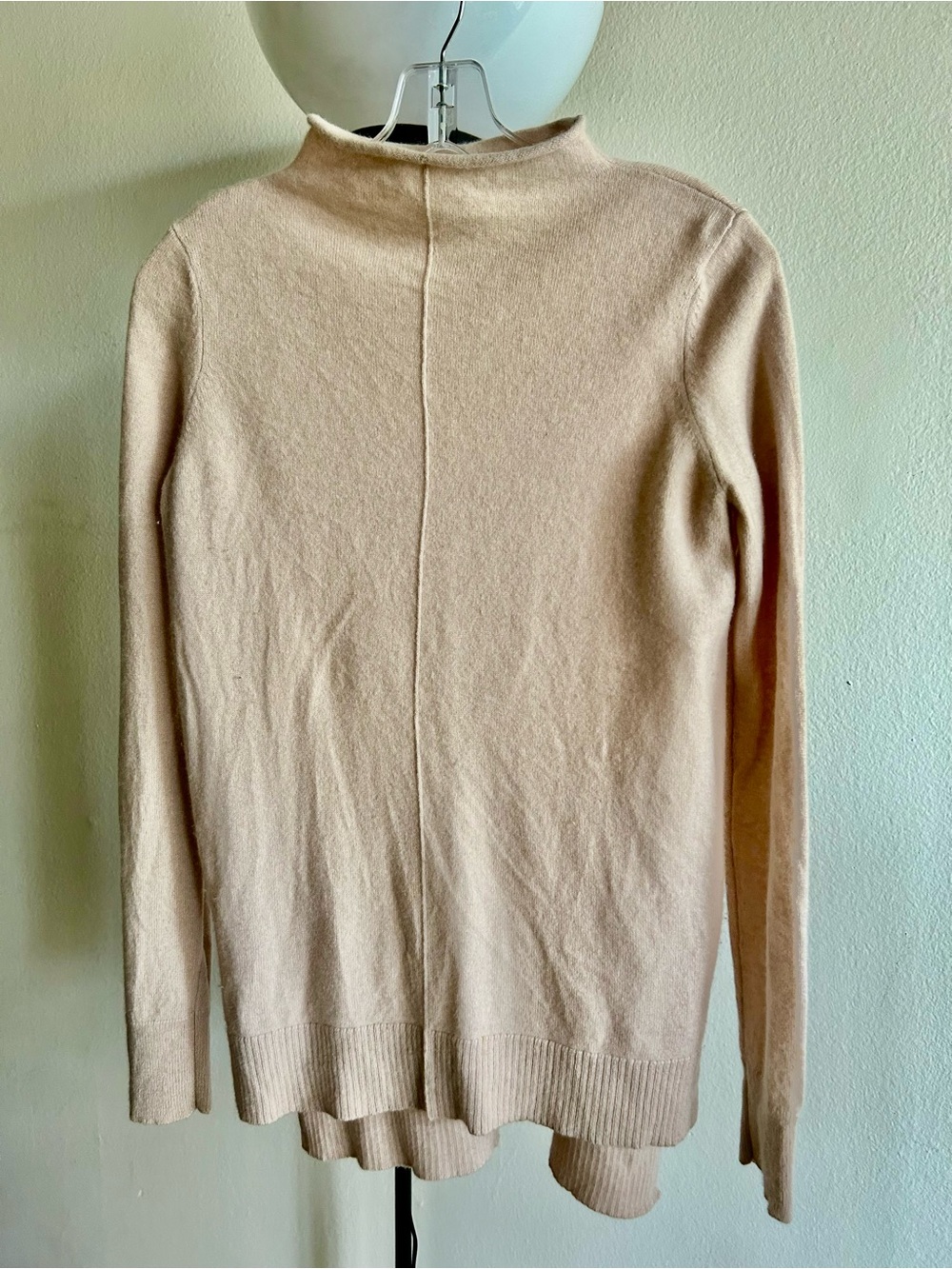 Max Studio Cream Turtleneck Sweater